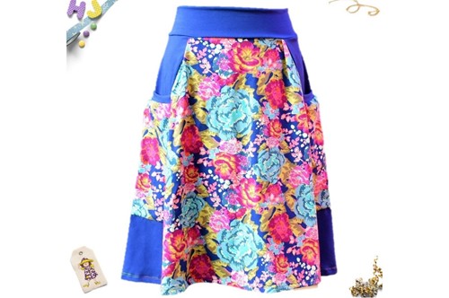Gretel Skirt in Vintage Blooms